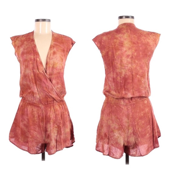 Blue Life Cassandra Romper Mykonos Sunset Tie Dye - Picture 5 of 5